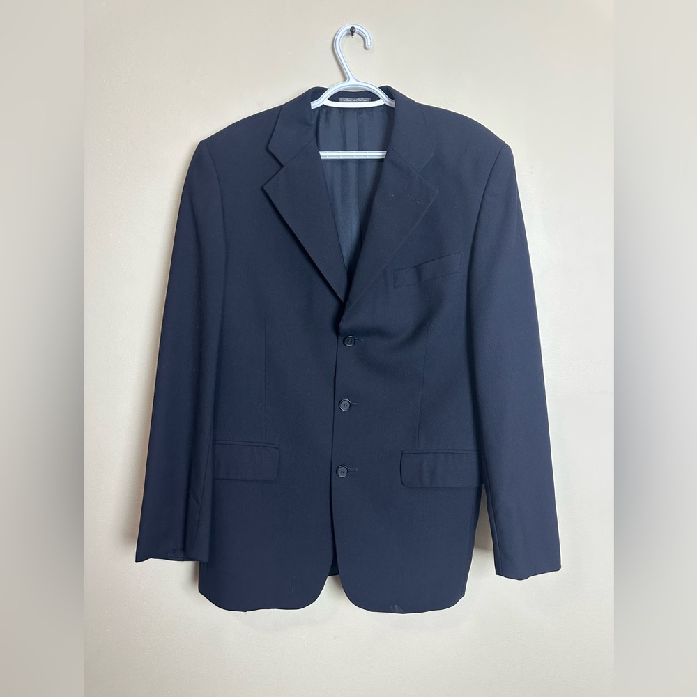 Tip Top Size L Classic Black Men's Blazer